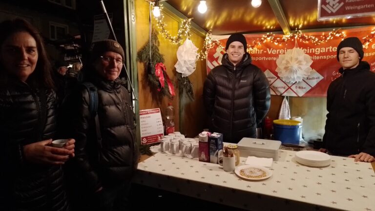 Guter Auftritt beim Nikolausmarkt